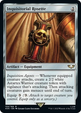 Inquisitorial Rosette (Surge Foil) (Universes Beyond: Warhammer 40K) Near Mint