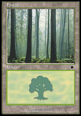 Forest (173) (Starter 1999) Near Mint