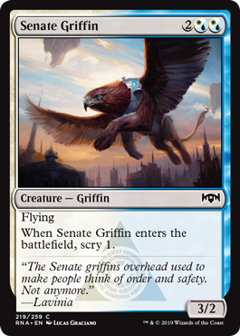Senate Griffin (Ravnica Allegiance) Near Mint Foil