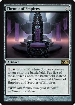 Throne of Empires (Magic 2012 Core Set) Near Mint Foil
