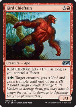 Kird Chieftain (Magic 2015 Core Set) Near Mint