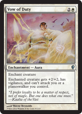 Vow of Duty (Conspiracy) Near Mint