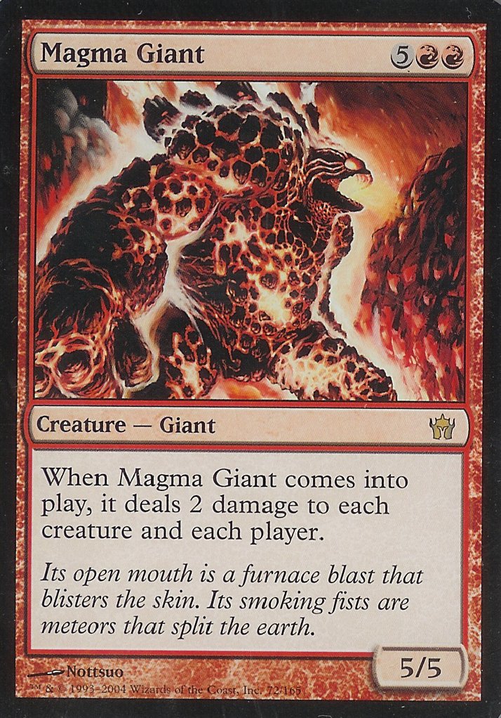 Magma Giant (Fifth Dawn) Good