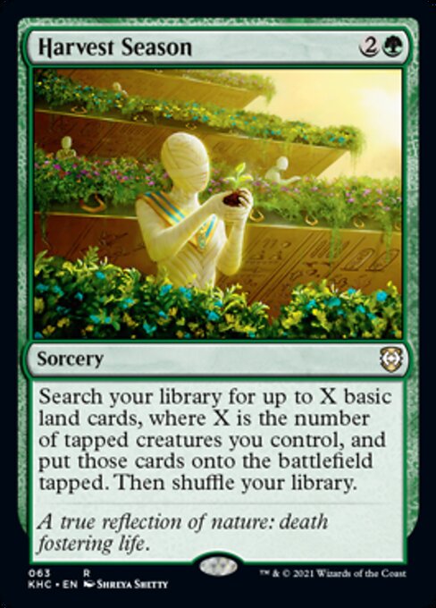 Harvest Season (Commander 2021 Kaldheim) Near Mint
