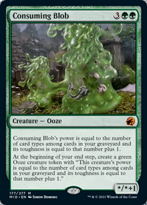 Consuming Blob (Innistrad: Midnight Hunt) Near Mint