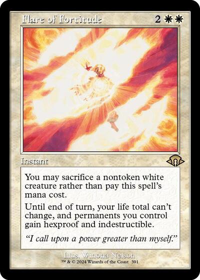 Flare of Fortitude (Retro Frame) (Modern Horizons 3) Near Mint