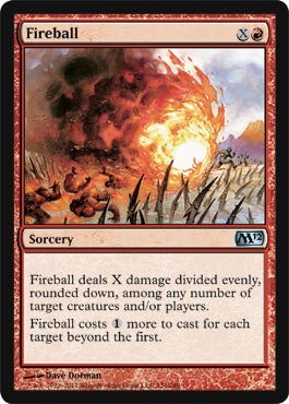 Fireball (Magic 2012 Core Set) Near Mint