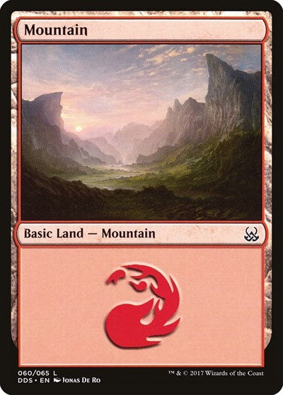 Mountain (60) (Duel Decks: Mind vs Might) Near Mint