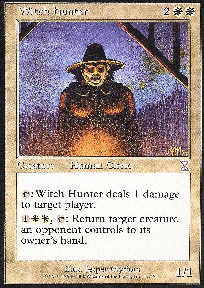 Witch Hunter (Time Spiral Time Shifted) Light Play Russian