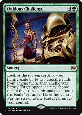 Dubious Challenge (Kaladesh) Near Mint