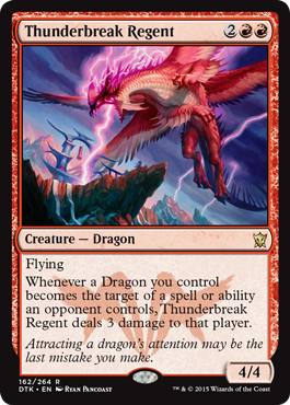 Thunderbreak Regent (Dragons of Tarkir) Near Mint Foil