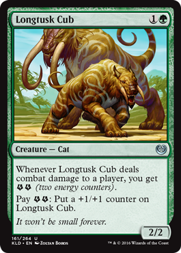 Longtusk Cub (Kaladesh) Near Mint Foil