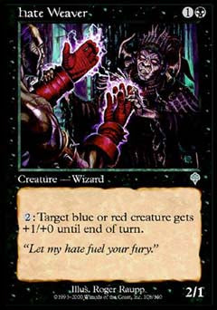Hate Weaver (Invasion) Light Play Foil