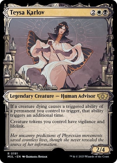 Teysa Karlov (Halo Foil) (March of the Machine: Multiverse Legends) Near Mint