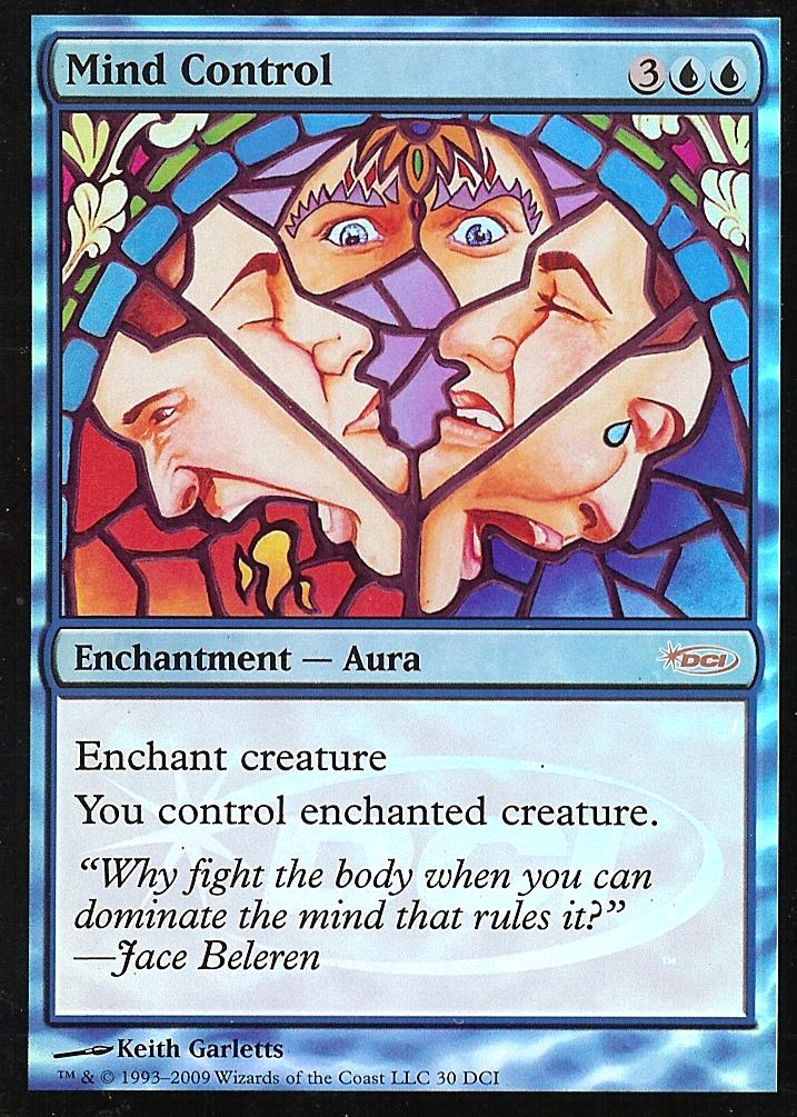 Mind Control (DCI) (Promotional Cards) Near Mint Foil