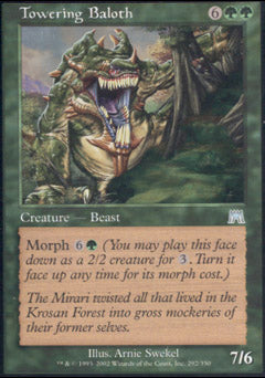 Towering Baloth (Onslaught) Near Mint Foil