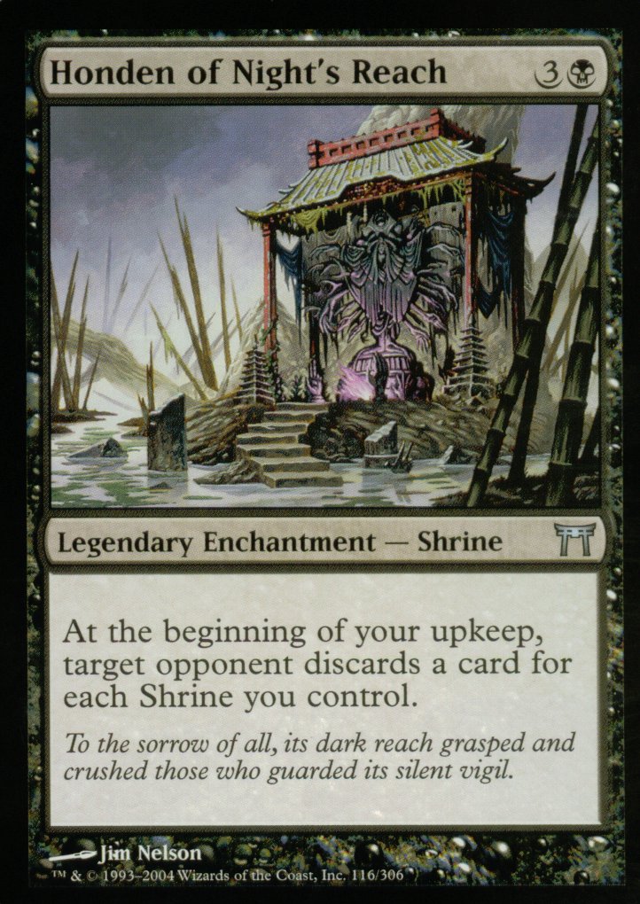 Honden of Night's Reach (Champions of Kamigawa) Near Mint Foil