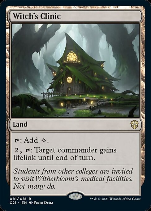 Witch's Clinic (Commander 2021 Strixhaven) Near Mint