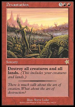 Devastation (Starter 1999) Light Play