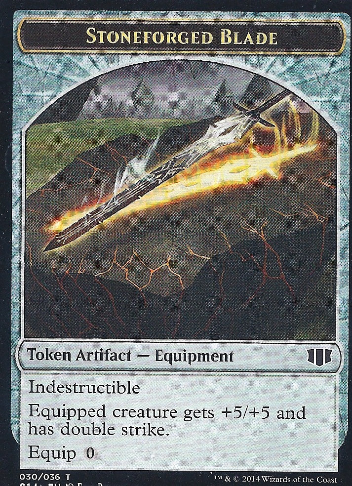 Stoneforged Blade (Commander 2014 Edition) Near Mint