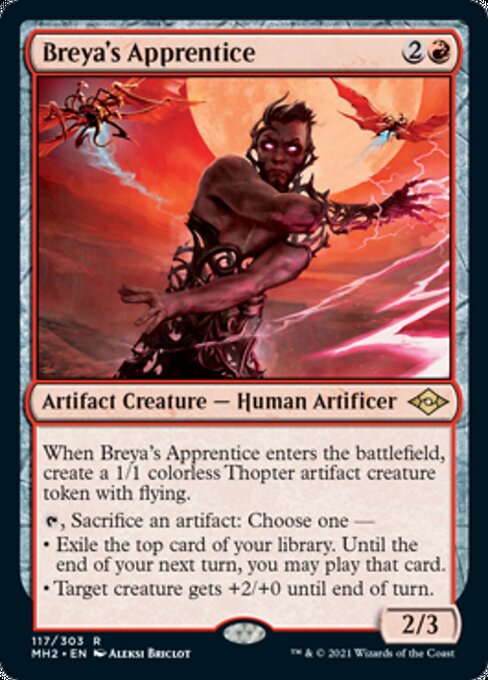 Breya's Apprentice (Modern Horizons 2) Near Mint Foil