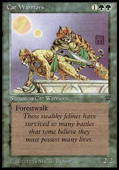 Cat Warriors (Legends) Near Mint Italian