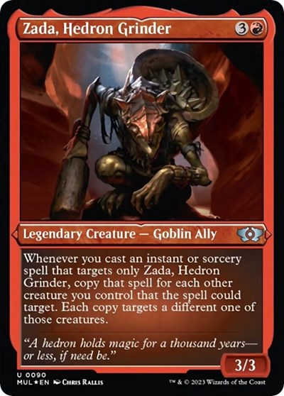 Zada, Hedron Grinder (Foil Etched) (March of the Machine: Multiverse Legends) Near Mint