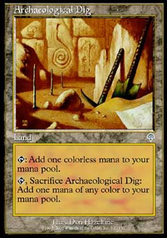 Archaeological Dig (Invasion) Light Play Foil