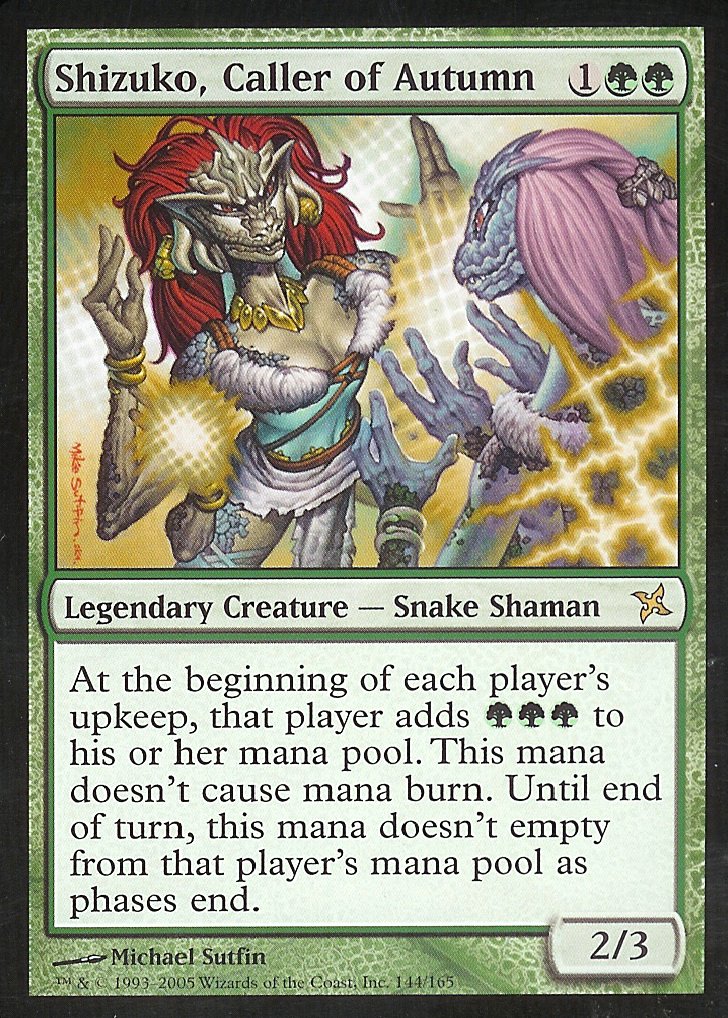 Shizuko, Caller of Autumn (Betrayers of Kamigawa) Near Mint