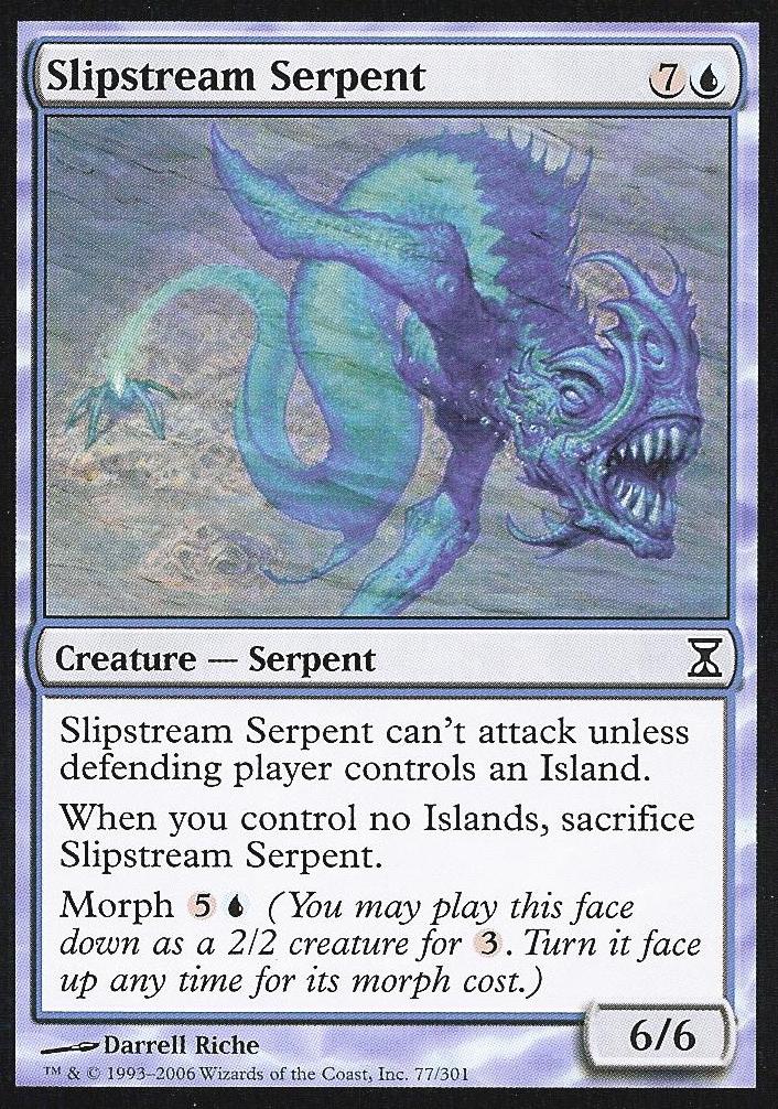 Slipstream Serpent (Time Spiral) Near Mint