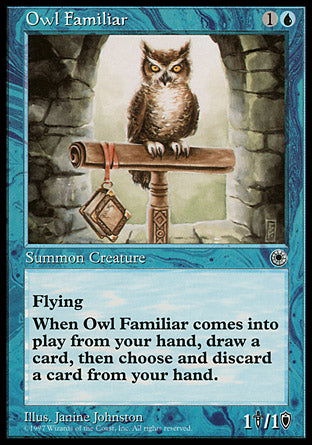 Owl Familiar (Portal) Near Mint