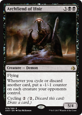 Archfiend of Ifnir (Amonkhet) Near Mint