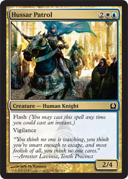 Hussar Patrol (Return to Ravnica) Near Mint Foil