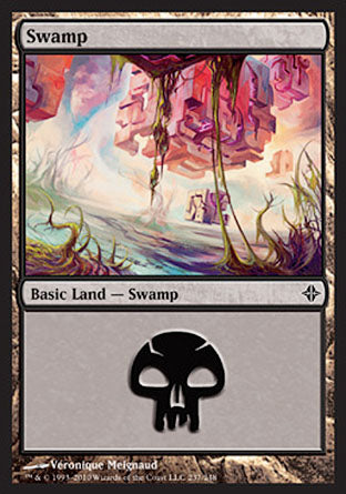 Swamp (237) (Rise of the Eldrazi) Near Mint