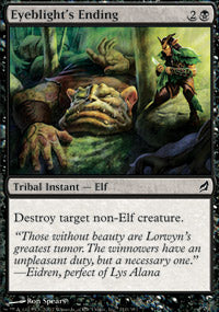 Eyeblight's Ending (Lorwyn) Near Mint Japanese