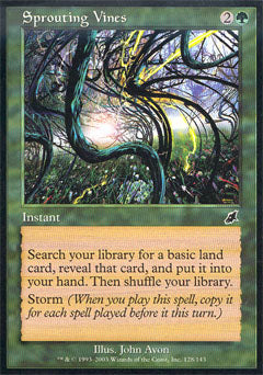 Sprouting Vines (Scourge) Near Mint Foil