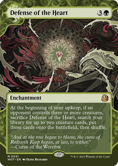 Defense of the Heart (Wilds of Eldraine: Enchanting Tales) Near Mint