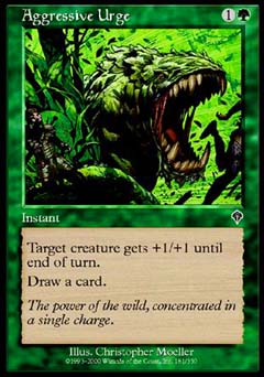 Aggressive Urge (Invasion) Near Mint
