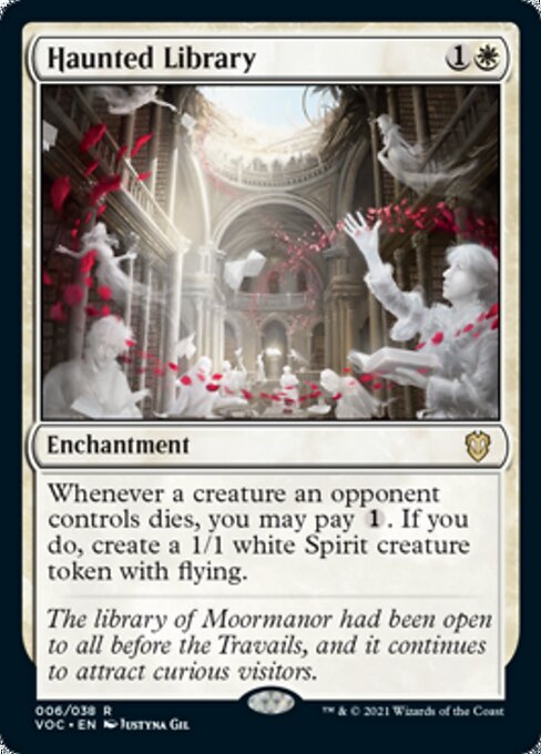 Haunted Library (Commander 2021 Crimson Vow) Near Mint