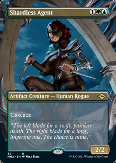 Shardless Agent (Borderless) (Modern Horizons 2) Near Mint
