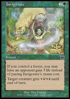 Invigorate (Mercadian Masques) Near Mint