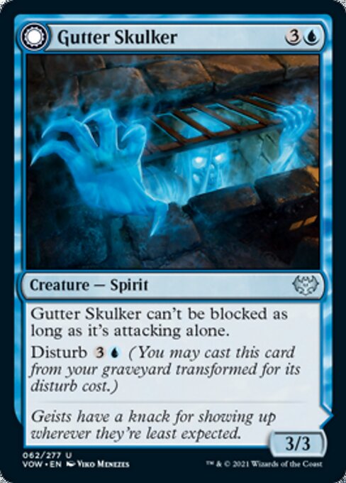 Gutter Skulker / Gutter Shortcut (Innistrad: Crimson Vow) Near Mint