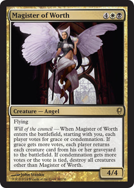 Magister of Worth (Conspiracy) Near Mint Foil