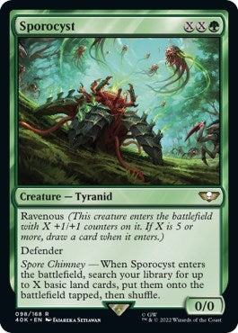 Sporocyst (Surge Foil) (Universes Beyond: Warhammer 40K) Near Mint