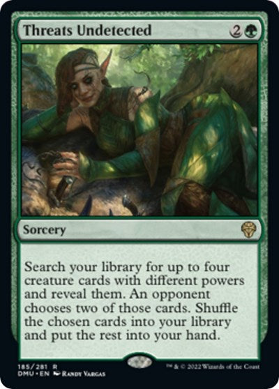 Threats Undetected (Dominaria United) Near Mint Foil