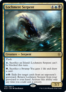 Lochmere Serpent (Throne of Eldraine) Near Mint Foil