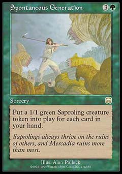 Spontaneous Generation (Mercadian Masques) Near Mint