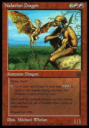 Nalathni Dragon (Promotional Cards) Light Play