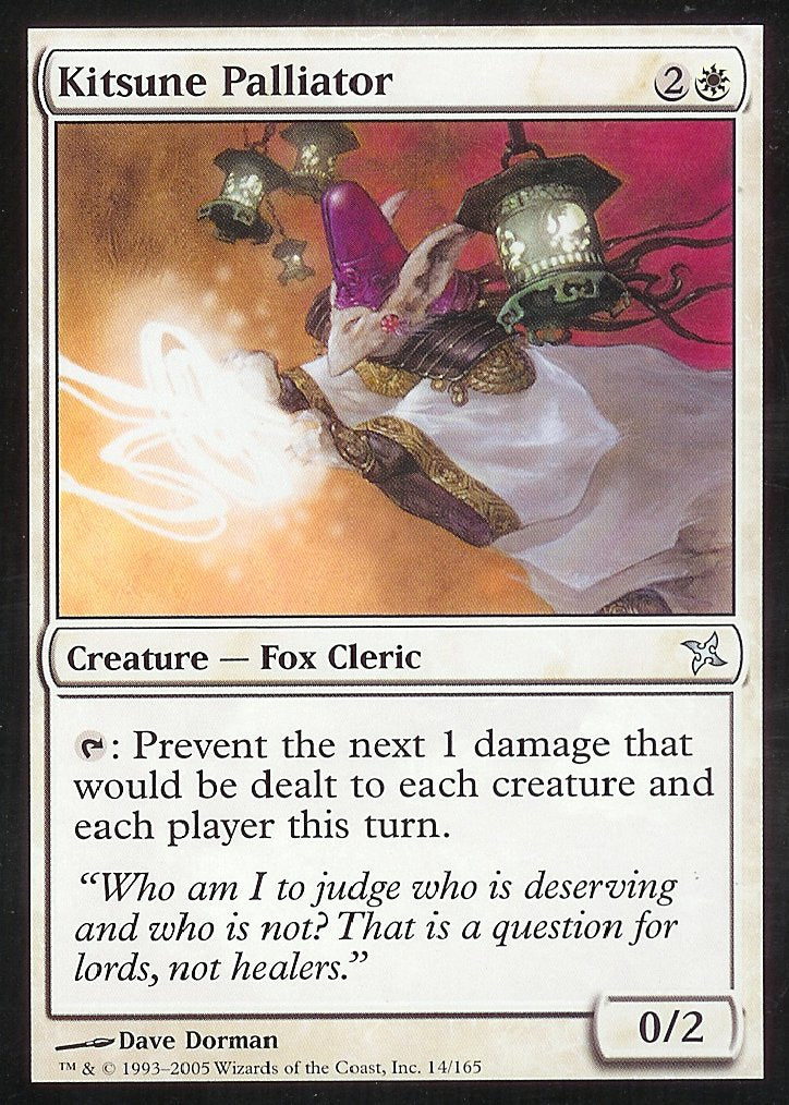 Kitsune Palliator (Betrayers of Kamigawa) Near Mint Foil