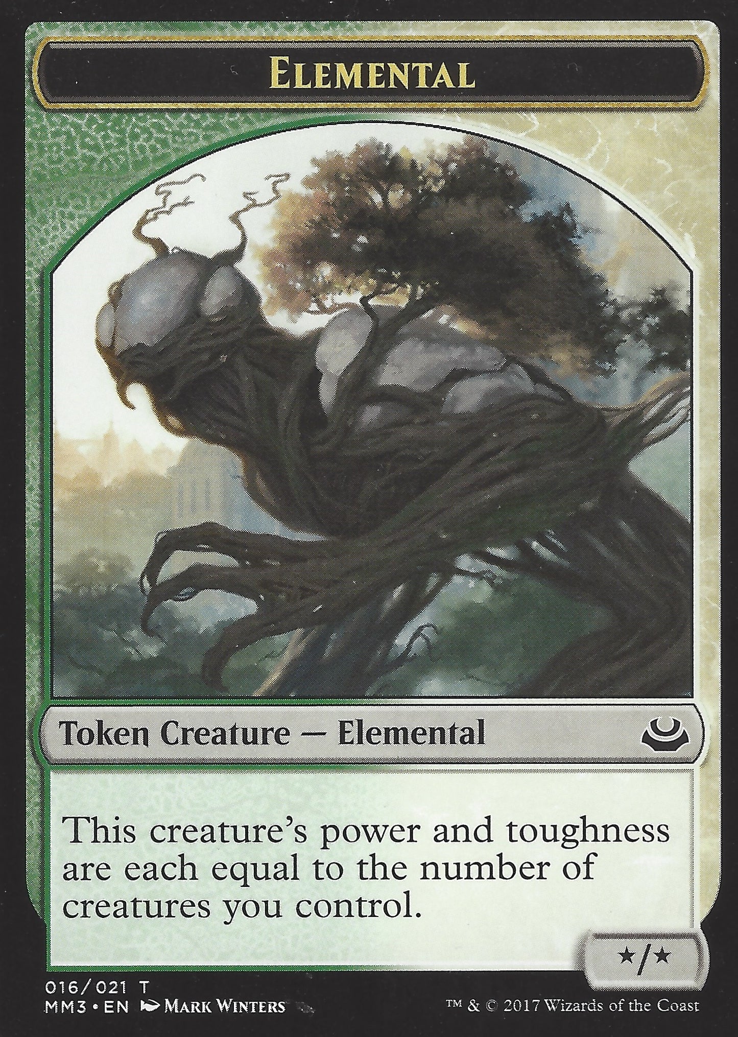 Elemental Token (Modern Masters 2017) Near Mint